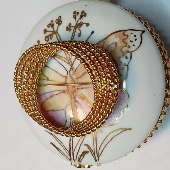 Vintage Monet Braided Rope Lasso Brooch - Picture 2 of 7